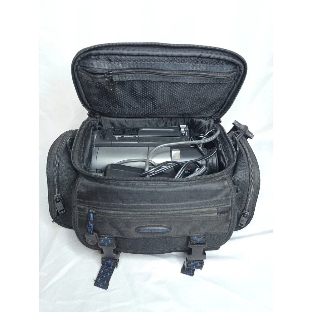 Sony Handycam Model #CCD-TR96 30x Zoom Tested Works with Bag